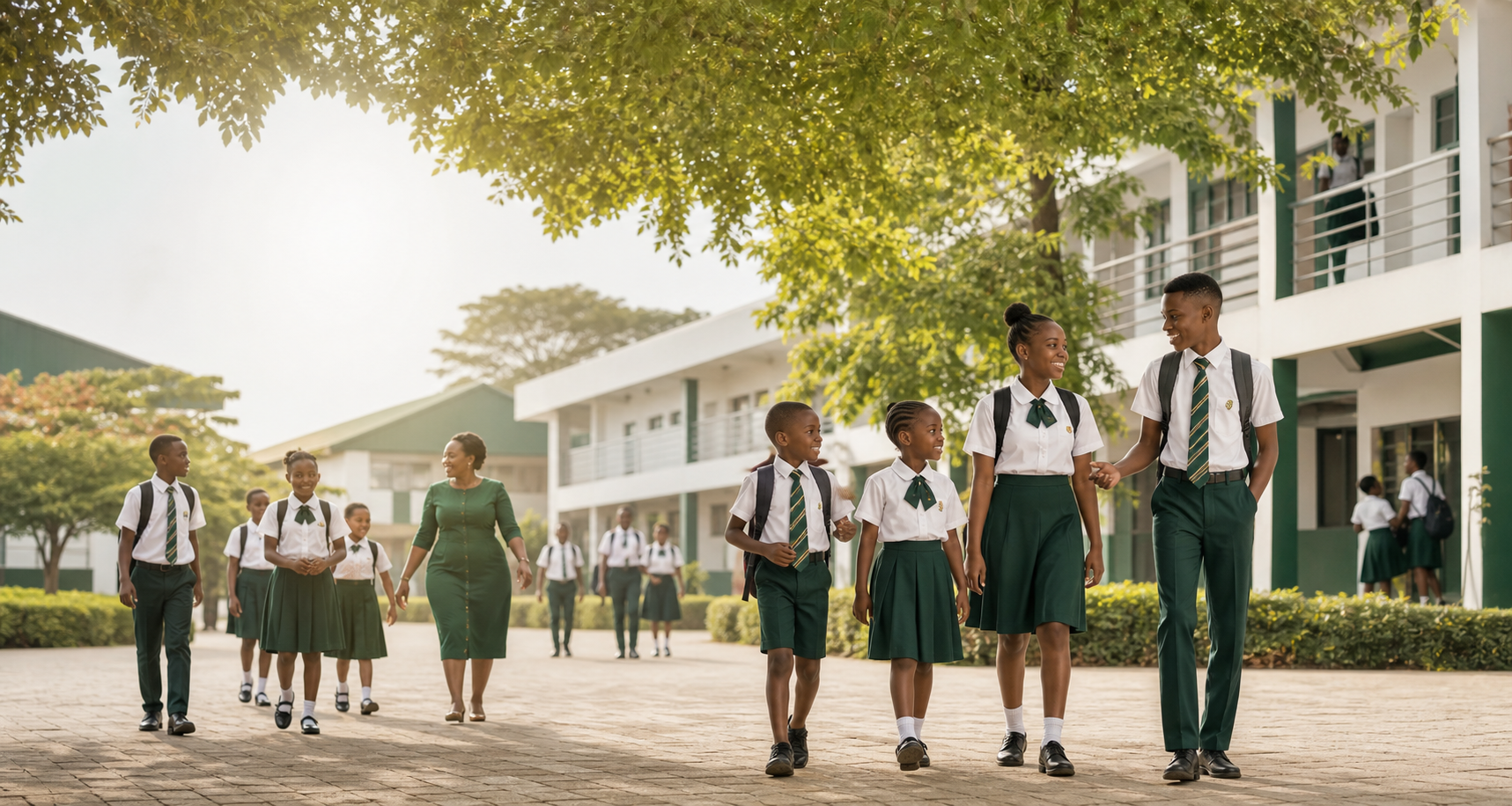 Fruitful Haven Schools pupils on campus